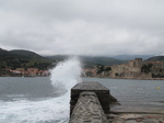 SX27416 Wave splashing against harbour wall in Collioure.jpg